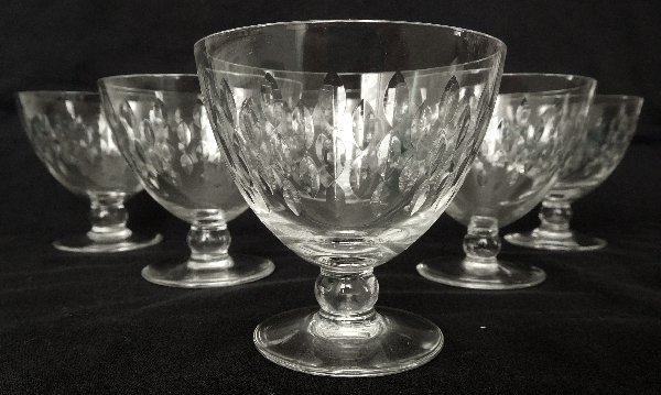 Verre à vin en cristal de Baccarat, modèle Paris - 7cm - signé