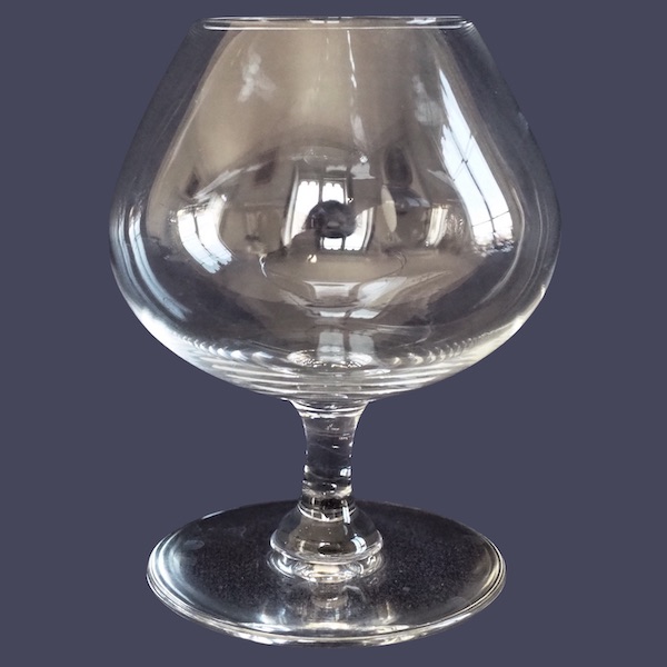 Baccarat crystal brandy / cognac glass, Perfection pattern - 8.8cm - signed