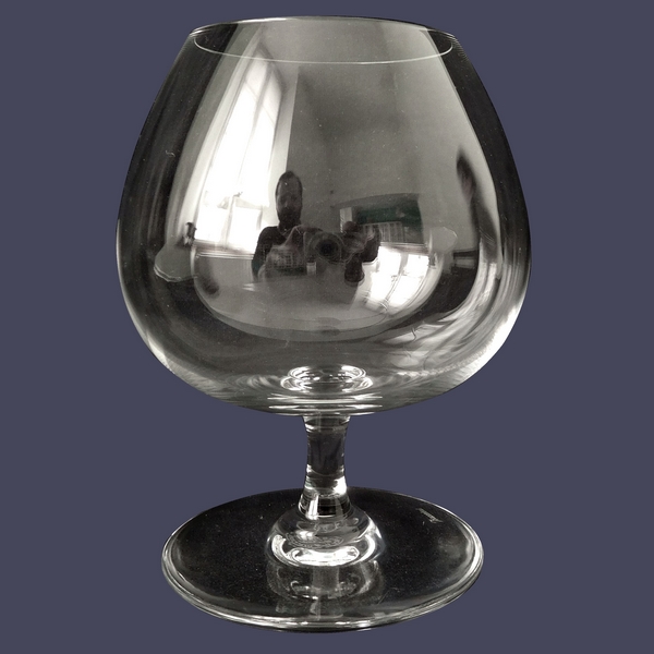 Verre à cognac en cristal de Baccarat, modèle Perfection / Oenologie - signé