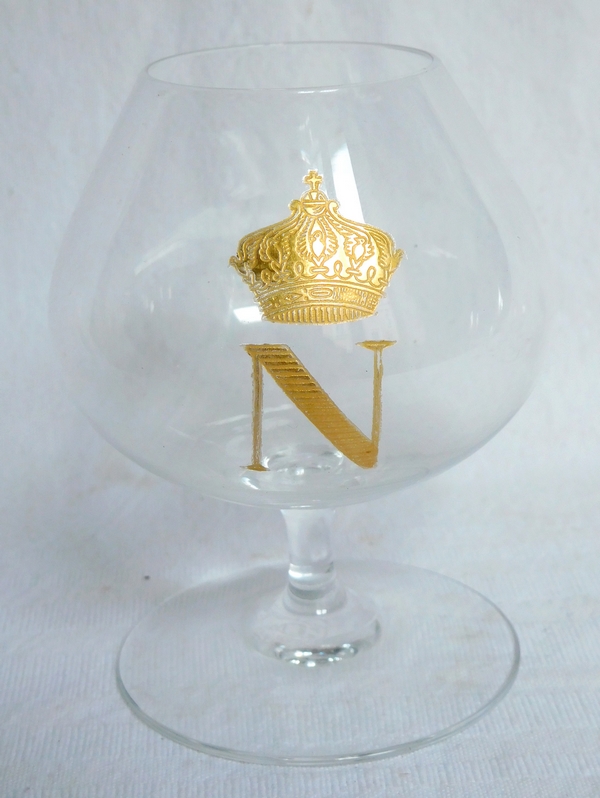 Verre à cognac en cristal de Baccarat, modèle Perfection Napoléon - signé