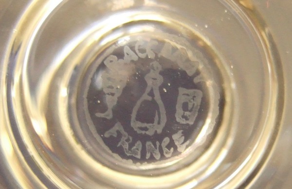 Verre à cognac en cristal de Baccarat, modèle Perfection Napoléon - signé