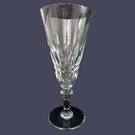 Baccarat crystal champagne glass / sherbet, Piccadilly pattern - signed