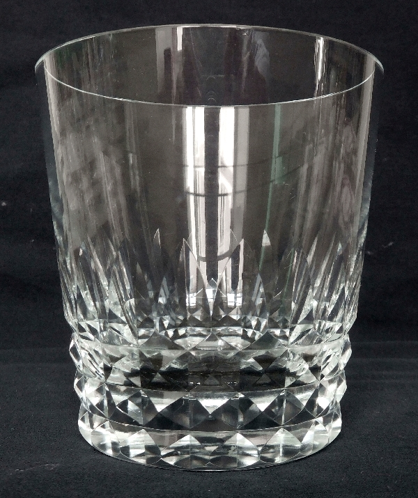 Baccarat crystal ice buccket, Piccadilly pattern - signed