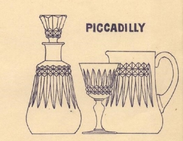 Seau à glace en cristal de Baccarat, modèle Piccadilly - signé