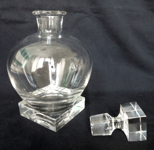 Baccarat crystal whisky decanter, Pour Le Yacht pattern