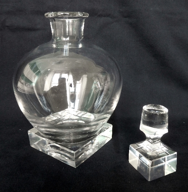 Baccarat crystal whisky decanter, Pour Le Yacht pattern