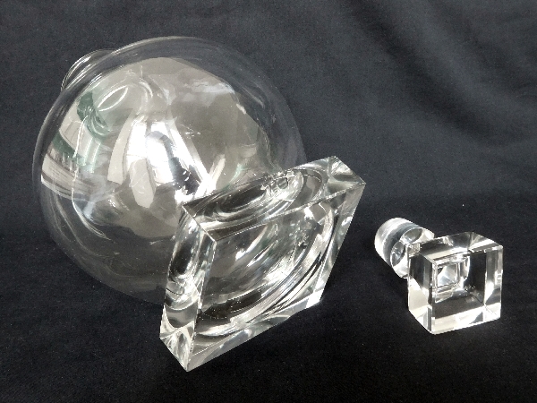 Baccarat crystal whisky decanter, Pour Le Yacht pattern