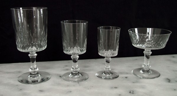 Baccarat crystal champagne glass / sherbet, Champigny / Richelieu pattern