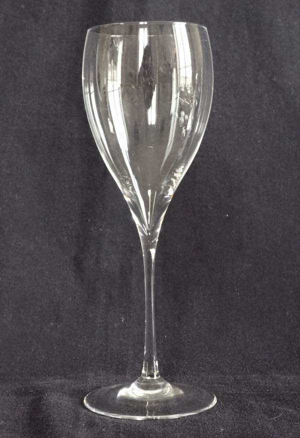 Verre à eau / verre à vin de champagne en cristal de Baccarat, modèle Saint Rémy - 21,2cm