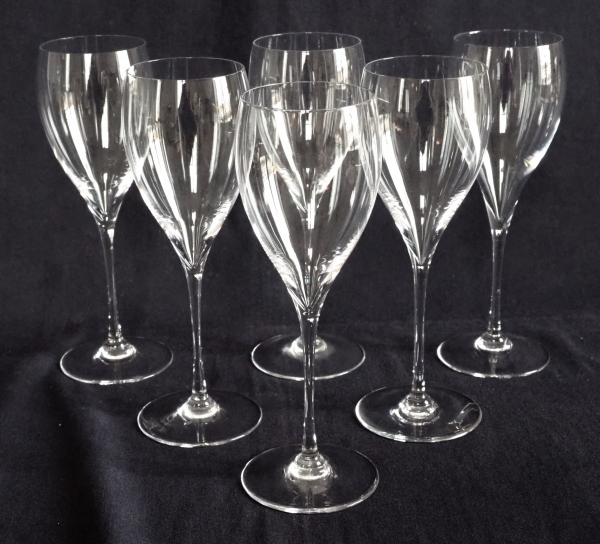 Verre à eau / verre à vin de champagne en cristal de Baccarat, modèle Saint Rémy - 21,2cm