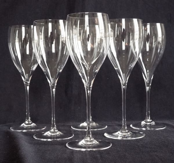 Verre à eau / verre à vin de champagne en cristal de Baccarat, modèle Saint Rémy - 21,2cm