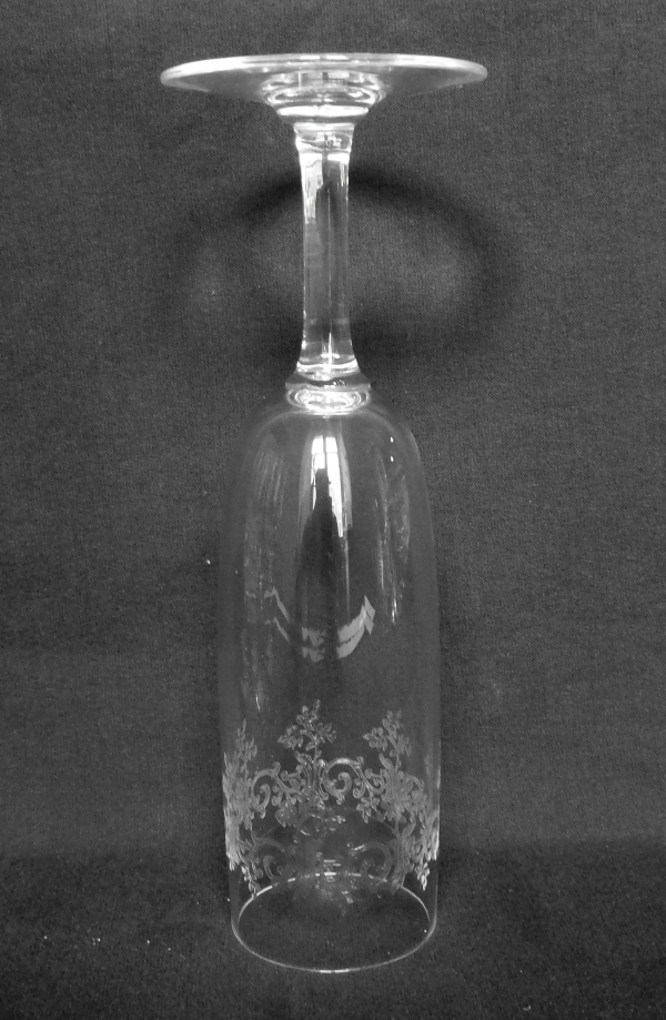 Baccarat crystal champagne flute, Sevigne pattern