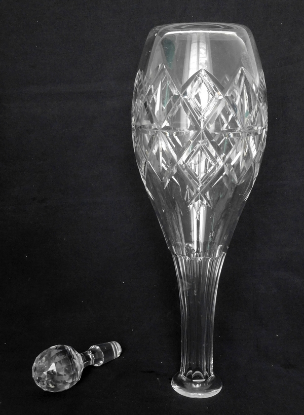 Baccarat crystal wine decanter, shape 11432, cut crystal pattern 12464