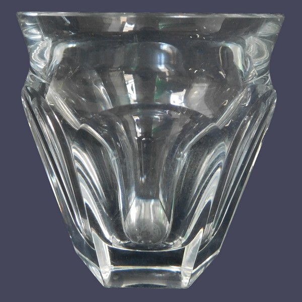 Verre à porto en cristal taillé de Baccarat, modèle Talleyrand (dérivé d'Harcourt) gobelet - 6,4cm - signé