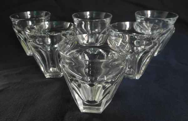 Baccarat crystal wine or port glass, Talleyrand pattern - 6.4cm - signed
