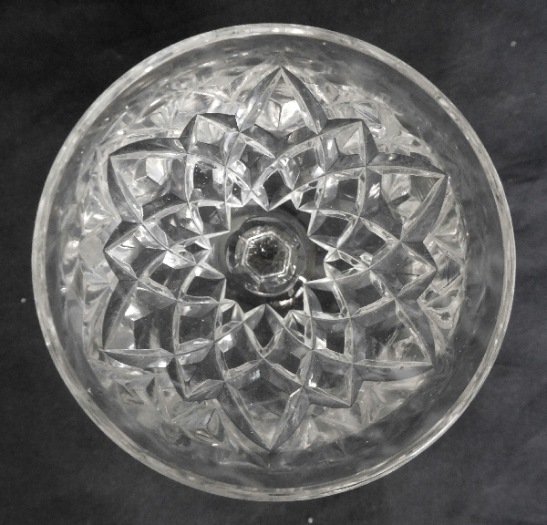 Verre à eau en cristal de Baccarat, modèle Thorigny - signé - 18,3cm