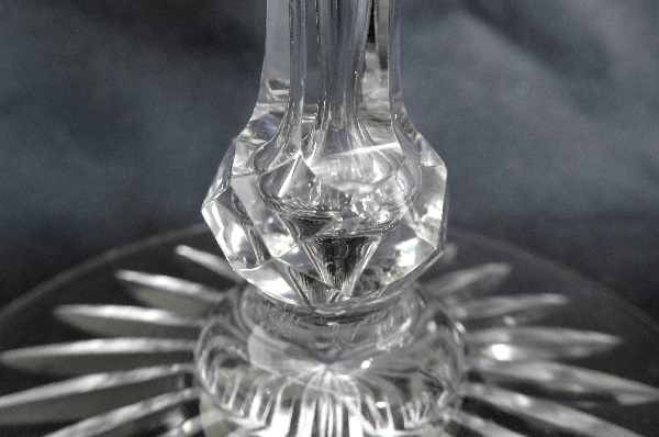 Verre à eau en cristal de Baccarat, modèle à torsades taille 8659 - 15,3cm