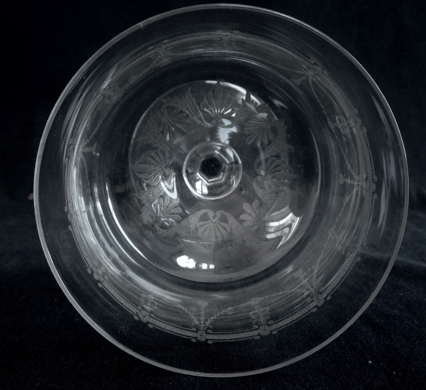 Verre à eau en cristal de St Louis, modèle Anvers - 17,9cm