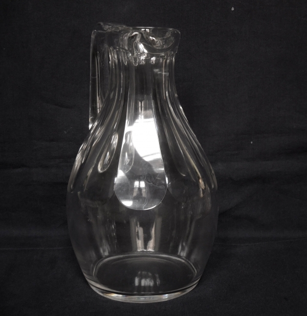 St Louis crystal water pitcher, Bearn pattern