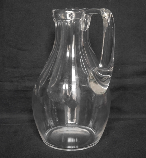 Broc / pichet / carafe à eau en cristal de Saint Louis, modèle Béarn