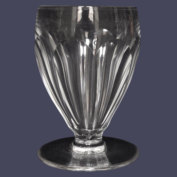 St Louis crystal wine glass, Bearn pattern - 8.2cm