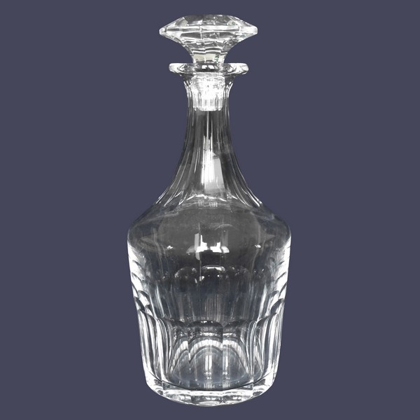 Carafe à vin en cristal de Saint Louis, modèle Caton - signée