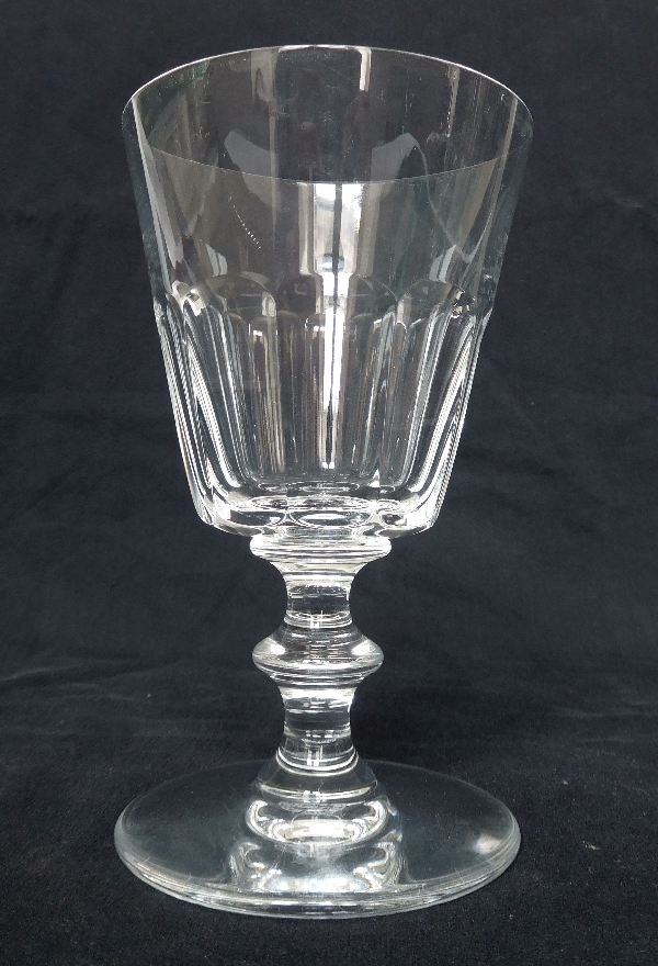 Verre à vin blanc en cristal de Saint Louis, modèle Caton - 11,3cm - signé