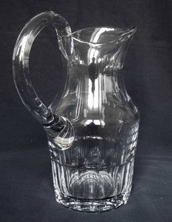 Pichet / broc en cristal de Saint Louis, modèle Caton - signé