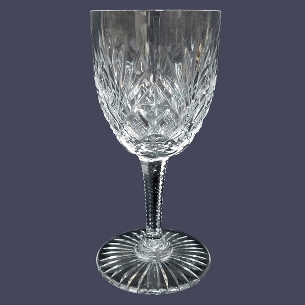 St Louis crystal wine or port glass, Gavarni pattern - 11,5cm