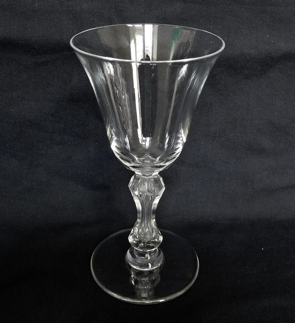 St Louis crystal wine glass, Lozère pattern - 14,5cm