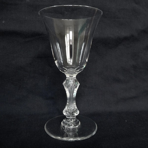 St Louis crystal water glass, Lozère pattern - 17cm