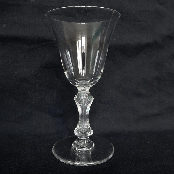 St Louis crystal wine glass, Lozère pattern - 14,5cm