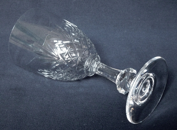 Verre à eau en cristal de St Louis, modèle Massenet - 16cm