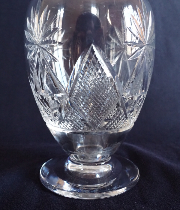 St Louis crystal wine decanter, Nelly pattern