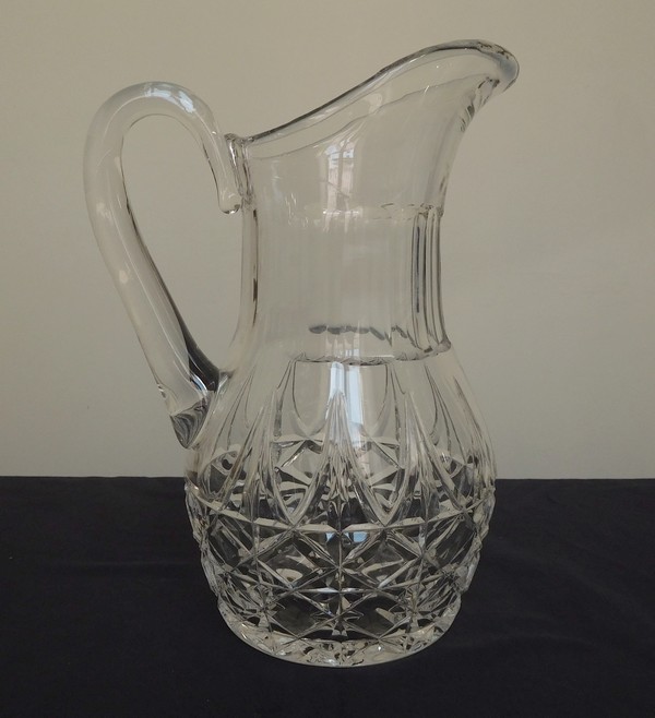 St Louis crystal pitcher, Tarn pattern