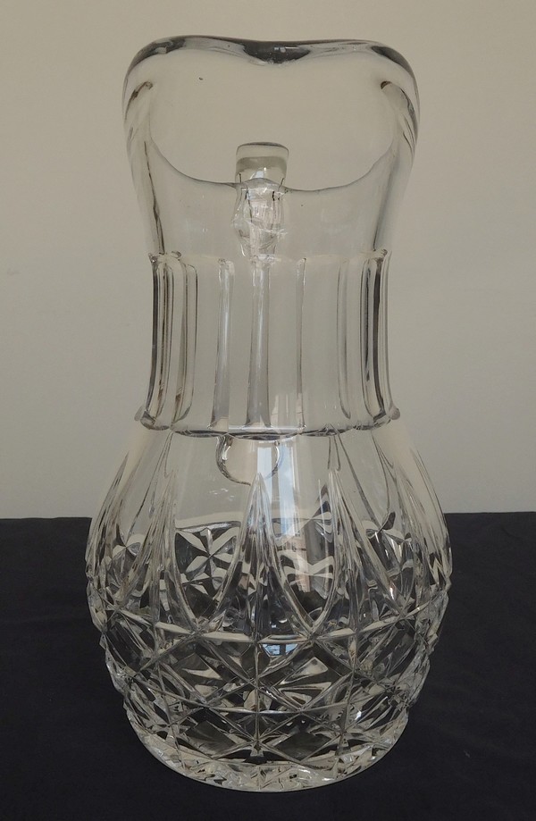 St Louis crystal pitcher, Tarn pattern