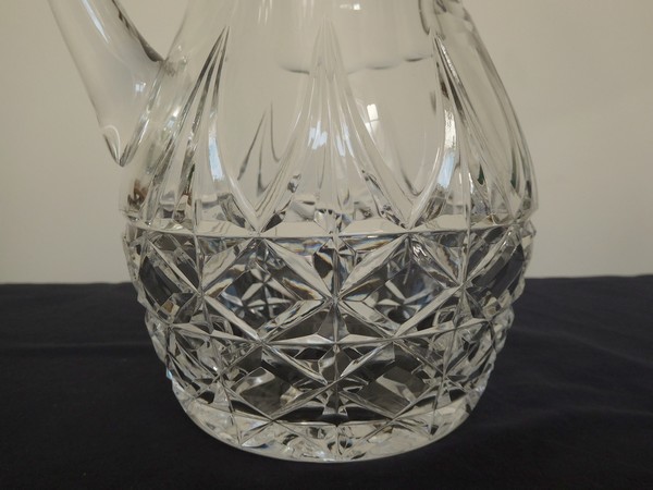 St Louis crystal pitcher, Tarn pattern