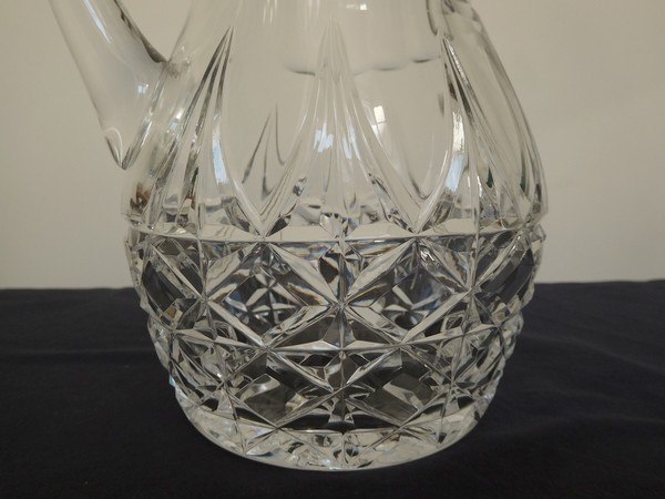 St Louis crystal pitcher, Tarn pattern