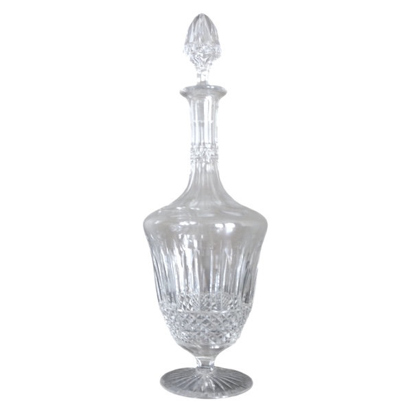 Grande carafe à vin en cristal de Saint Louis, modèle Tommy - 36cm