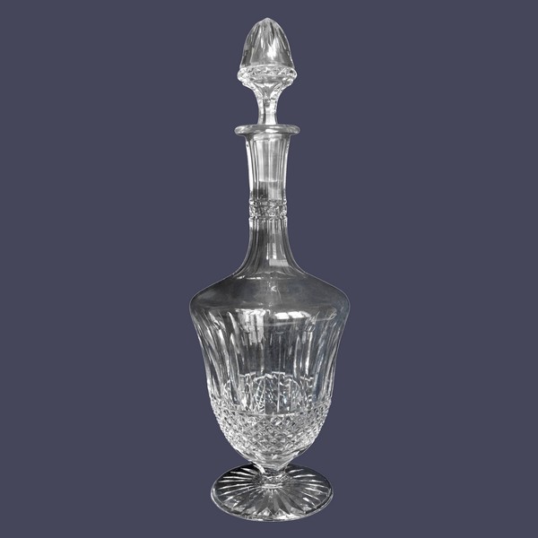 St Louis crystal liquor decanter, Tommy pattern