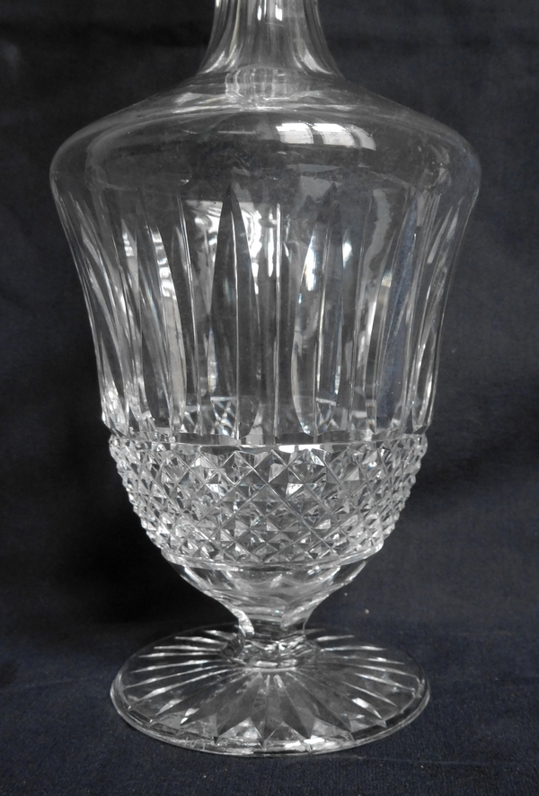 St Louis crystal liquor decanter, Tommy pattern