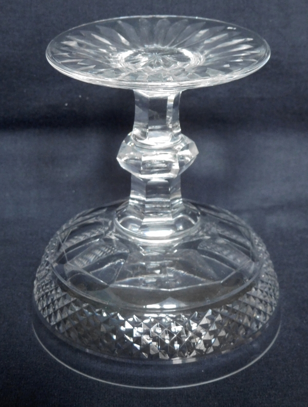 Coupe à champagne en cristal de Saint Louis, modèle Trianon