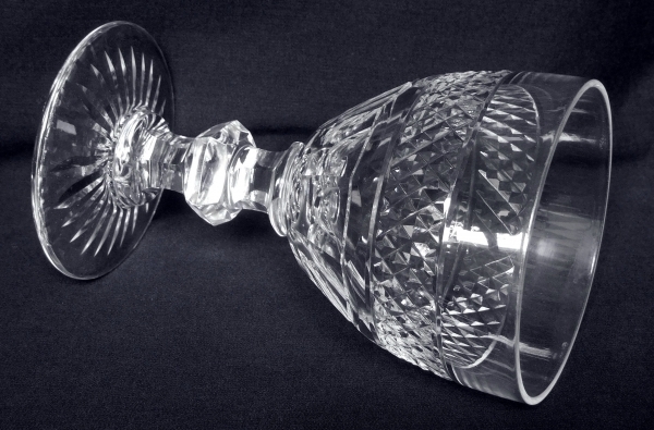 Verre à vin en cristal de Saint Louis, modèle Trianon - 12cm