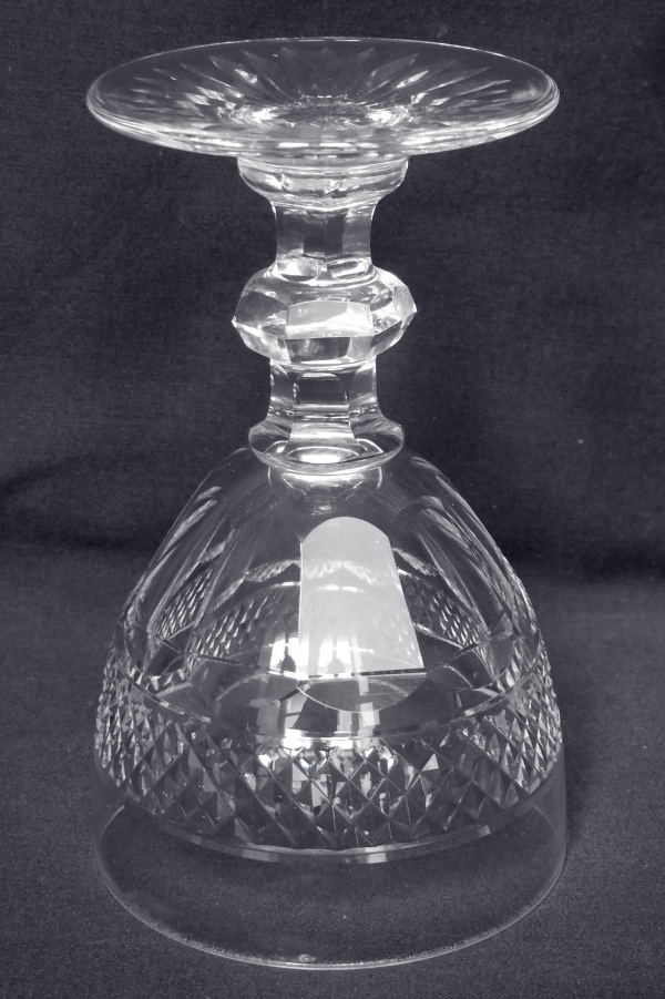 Verre à vin en cristal de Saint Louis, modèle Trianon - 12cm