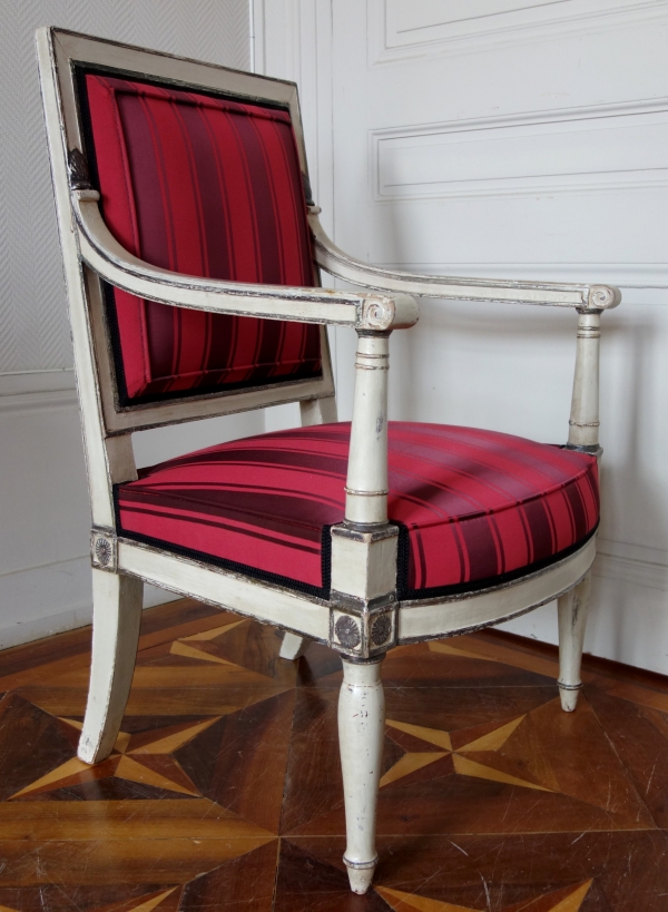 2 Empire armchairs - Les Tuileries and Fontainebleau palaces - attributed to Jacob Desmalter