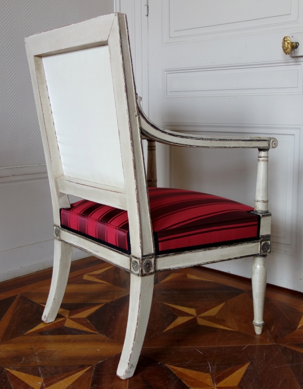 2 Empire armchairs - Les Tuileries and Fontainebleau palaces - attributed to Jacob Desmalter