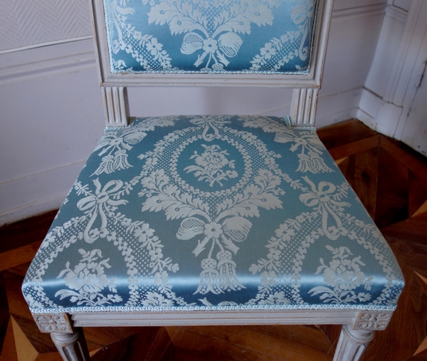 Set of 6 Louis XVI dining room chairs - 18th century