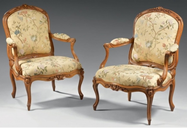 Jean-Jacques Pothier : Louis XV bergere - France, 18th century