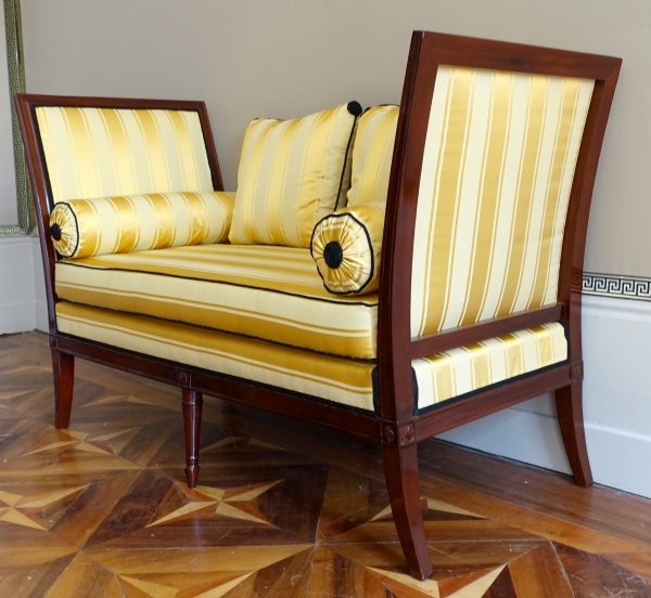 Late 18th century mahogany sofa attributed to Georges Jacob