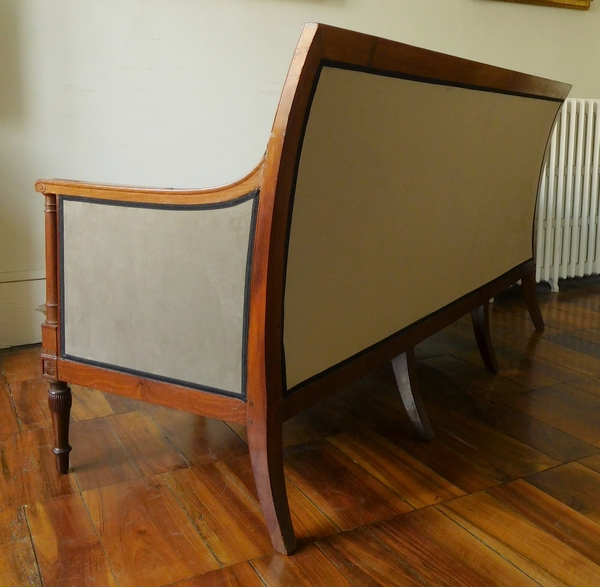 Georges Jacob : canapé sofa d'époque Directoire en acajou - estampillé